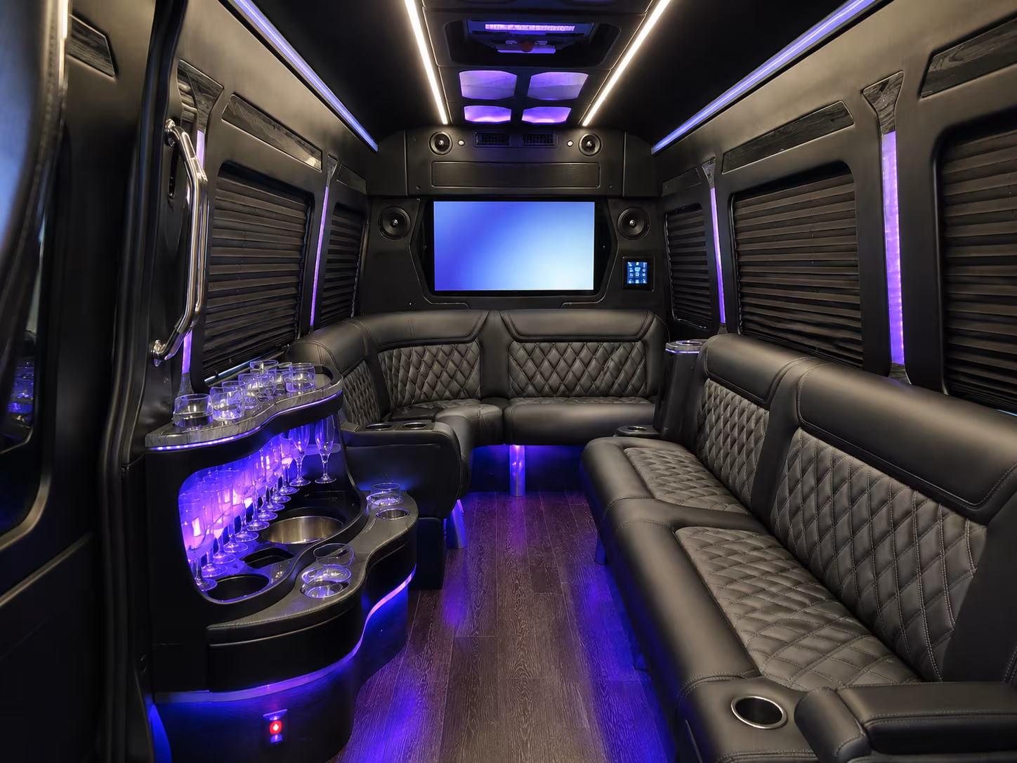 sprinter vans and small bus rentals for intimate suffolk prom groups