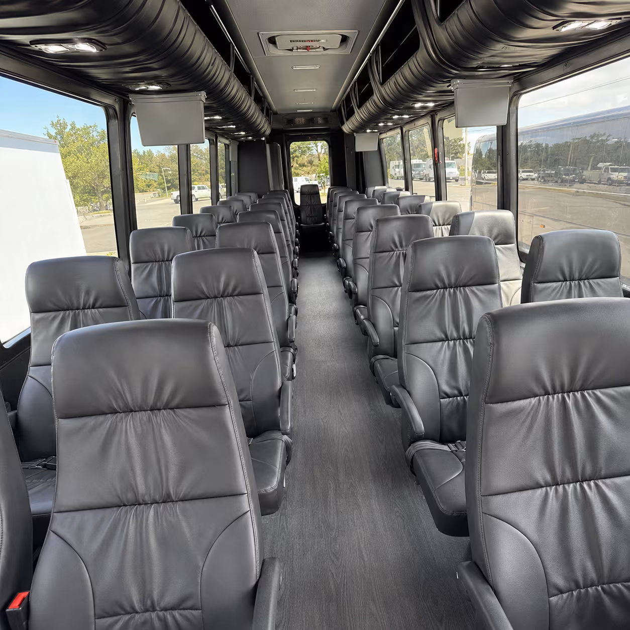 suffolk 30 passenger minibus inside