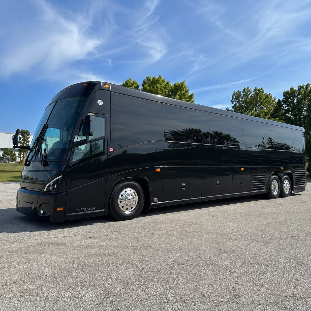 suffolk 47 passenger charter bus
