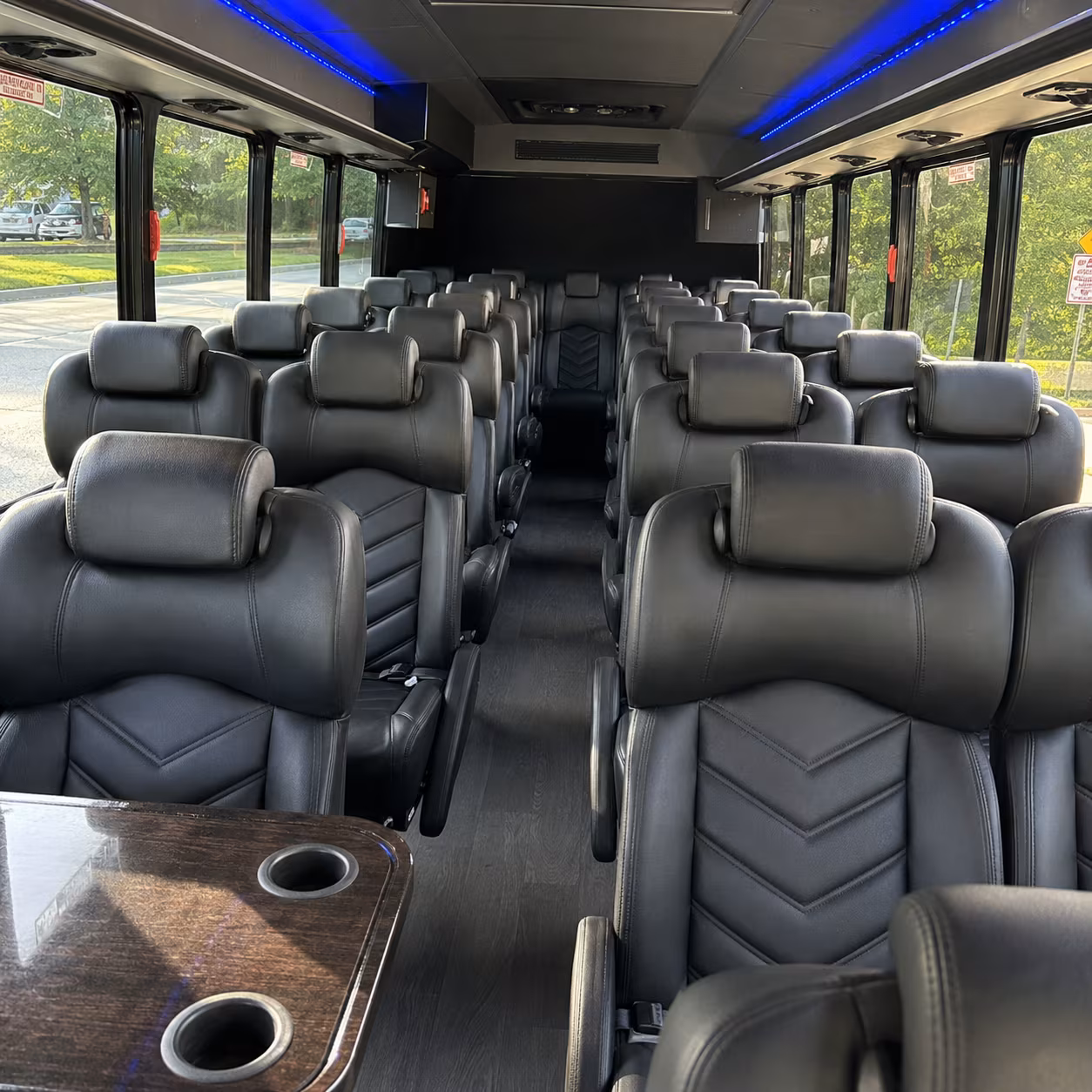 suffolk airport transportation onboard seating