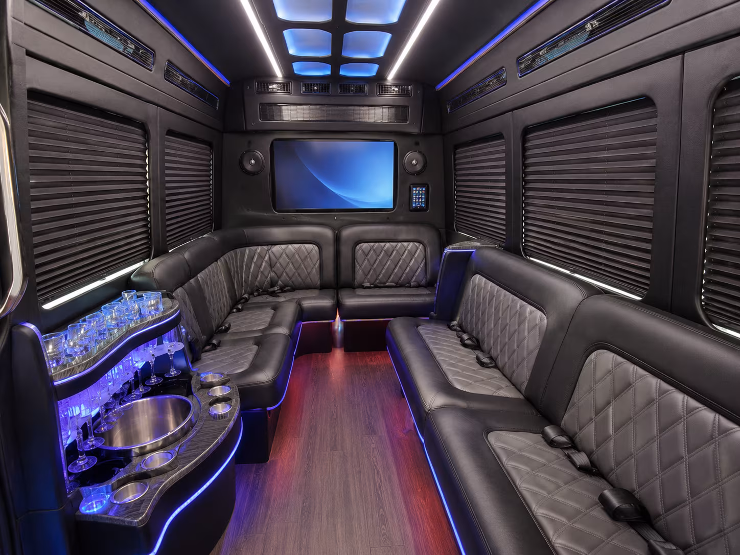 suffolk bachelor bachelorette transportation onboard seating
