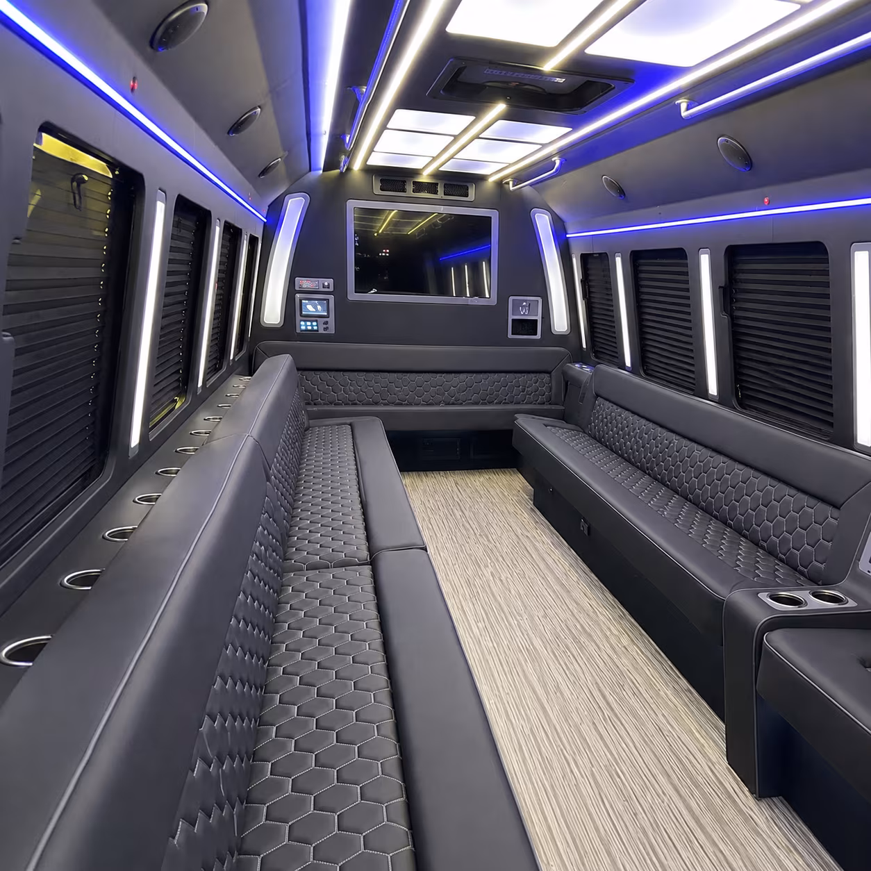 suffolk party bus inside